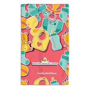 Poly Blend Burp Towel, 10" x 17"