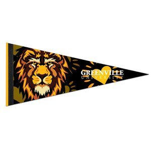 Premium Felt Pennant, 8" x 18"