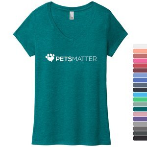 District® Perfect Tri® Ladies' Triblend V-Neck Tee