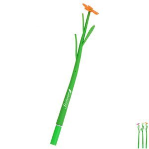 Flower Ballpoint Cap Pen