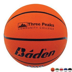 Baden® Official Size Rubber Basketball, Size 7