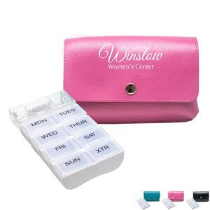 Medication Pill Box & Case