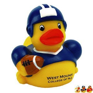 Football Player Rubber Duck
