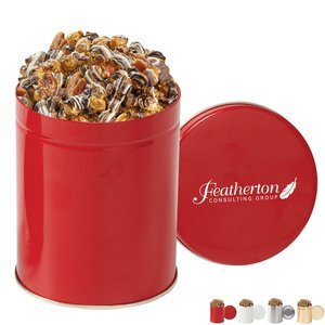 Gourmet Munch Chocolate & Caramel Mixed Popcorn Tin, Quart