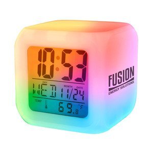 Color Changing LED Alarm Clock