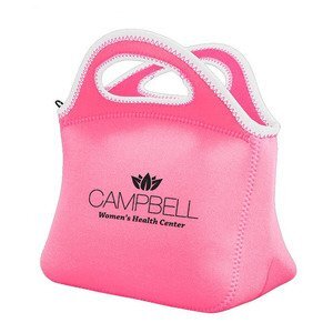 Klutch Pink Neoprene Lunch Bag