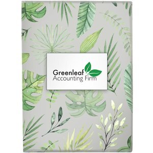 Leaf Design Notebook, 5" x 7"