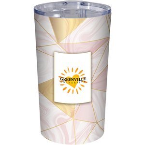 Marble Design Travel Tumbler, 20 oz.