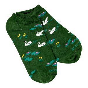 Custom Knit Cotton Blend No-Show Ankle Socks