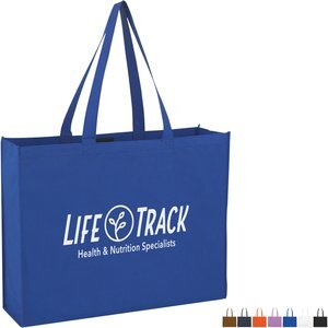 Non-Woven Shopper Tote w/ Hook & Loop Closure
