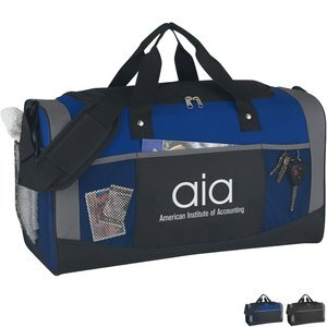 Quest Polyester Duffel Bag, 19"