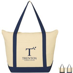 Folksy Cotton Tote Bag