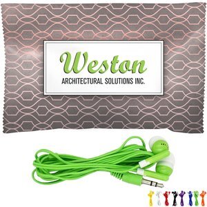 Wrapped Up Ear Bud Set, Twist Design