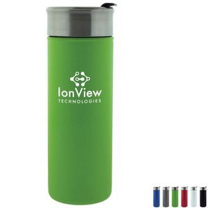 Glass Liner Vacuum Flask Stainless Steel Water Bottle Insulated Travel Coffee Thermos Mug,12Oz,11Oz,9Oz Available (11Oz, Stainless Steel)