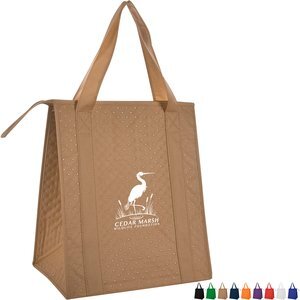 Dimples Non-Woven Cooler Tote Bag