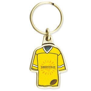 Football Jersey Metal Key Chain