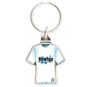 Soccer Jersey Metal Key Chain