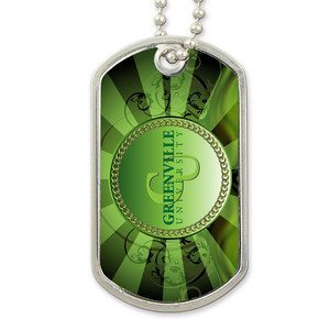 Steel Dog Tag & 24" Chain