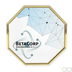 Octagon Lapel Pin