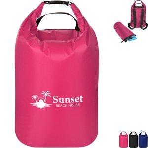 Waterproof Dry Bag Polyester Backpack, 27 Liter