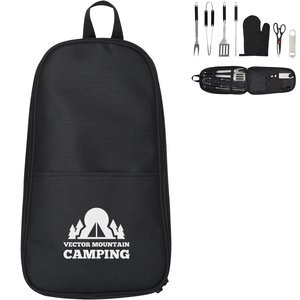 Pit Master 7-Piece BBQ Set in Carrying Case