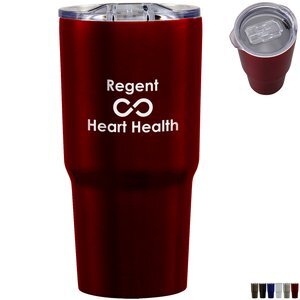Reva Double Wall Stainless Steel Tumbler, 20oz.