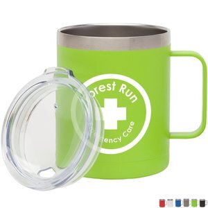 Camper Double Wall, Vacuum Mug w/ Copper Lining, 14oz.