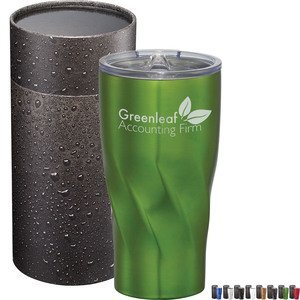 Hugo Copper Tumbler w/Cylindrical Box, 20 oz.