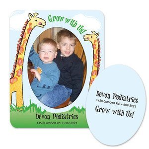Oval Picture Frame Magnet - Custom Design