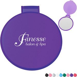 Compact Travel Size Circle Mirror