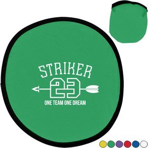 Lightweight Flexible Flying Disk w/ Matching Pouch