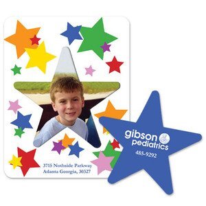 Star Picture Frame Magnet - Custom Design