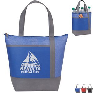 Chrome Non-Woven 9 Can Lunch Cooler