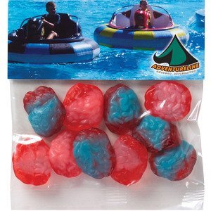 Gummy Brains Header Bag, 2oz.