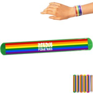 Rainbow Pride Slap Bracelet