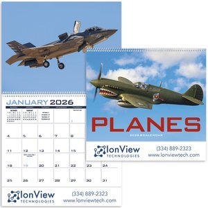 Planes Wall Calendar