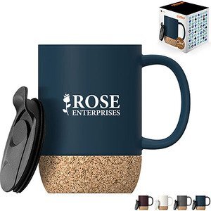 Cork Ceramic Mug, 12oz.