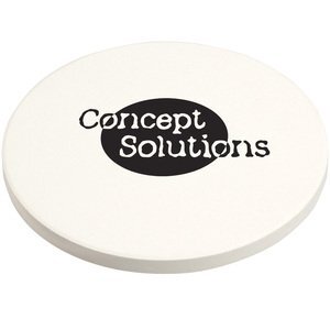 Cobblestone Absorbent Coaster w/ Cork Base