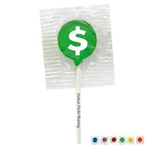 Dollar Sign Design, Custom Lollipops