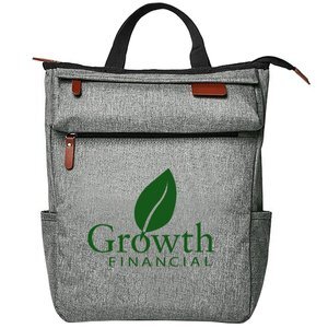 Asher Canvas Polyester Laptop Backpack