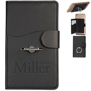 Tuscany™ Dual Card Pocket w/ Metal Ring