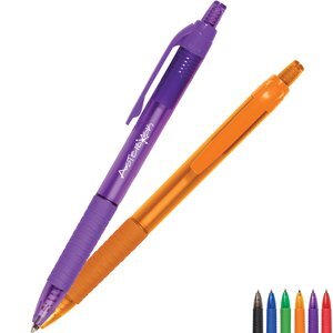 Echo Translucent Retractable Ballpoint Pen