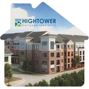 House Pulpboard Coaster w/ Full Color Imprint, 80 pt.