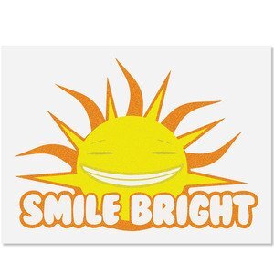 Custom Glitter Temporary Tattoo, 4" x 6"