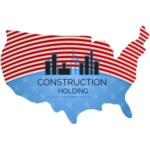 United States Pulpboard Coaster w/ Full Color Imprint, 80 pt.