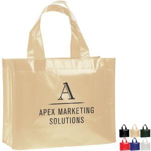 Laminated Non Woven Tote, 15-3/4" x 12-1/2"