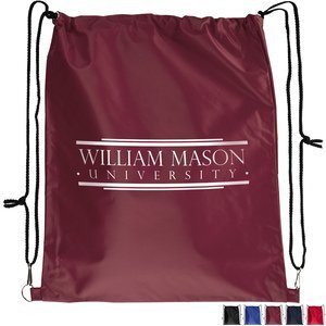 Waterproof Polyester Drawstring Backpack