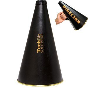 Director's Megaphone w/ Handle, 13"