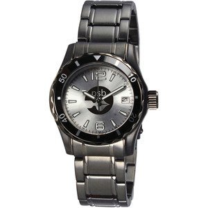 Canvas Gunmetal Ladies' Watch