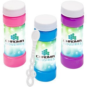 Kid Friendly Non-Toxic Bubbles, 2oz. w/ Label